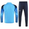 SSC Napoli Quarter Zip Training Huppari Suits 2023-24 Sininen - Miesten